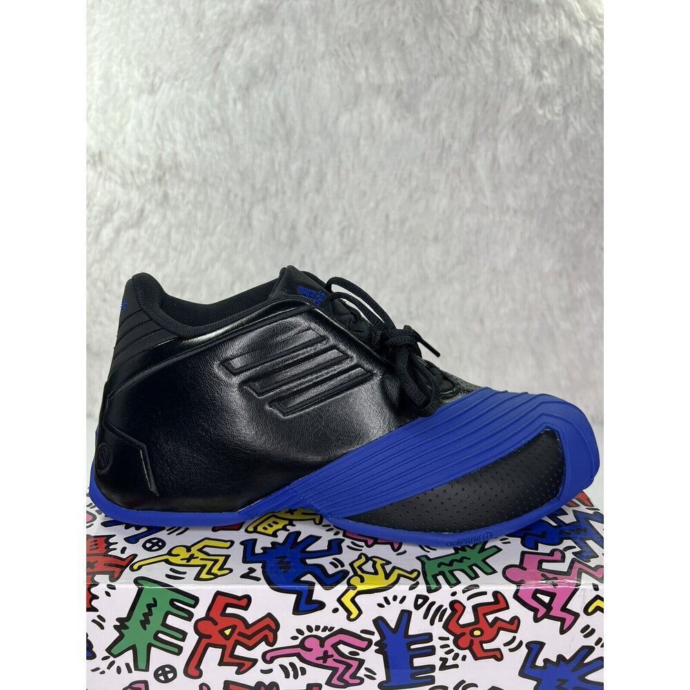 Adidas T-Mac 1‎ Orlando Away 2022 Basketball Shoes Black Blue GY2404 Mens Size 7